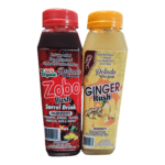 Introducing our dynamic duo: the ZOBO Rush and Ginger Rush drinks in one convenient assorted pack! Enjoy the exhilarating fusion of tangy hibiscus and spicy ginger flavors.